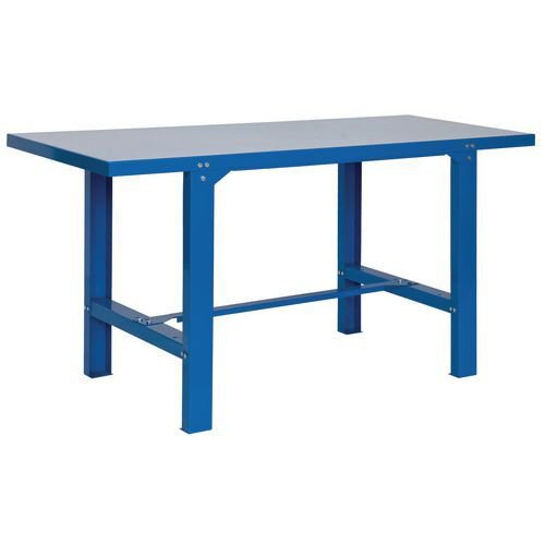 Heavy duty steel workbench, L x W - 1500 x 730mm Heavy duty steel workbench, L x W - 1500 x 730mm