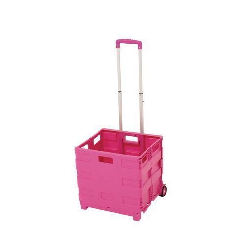 Folding box trolleys - 35kg capacity without lid Folding box trolleys - 35kg capacity without lid