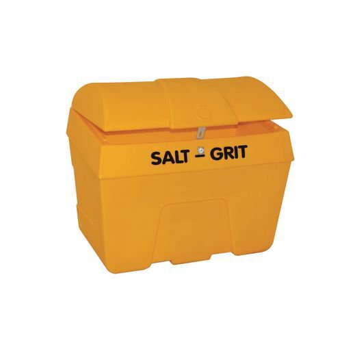200L Slingsby heavy duty salt and grit bins, without hopper feed, with hasp and staple 200L Slingsby heavy duty salt and grit bins, without hopper feed, with hasp and staple