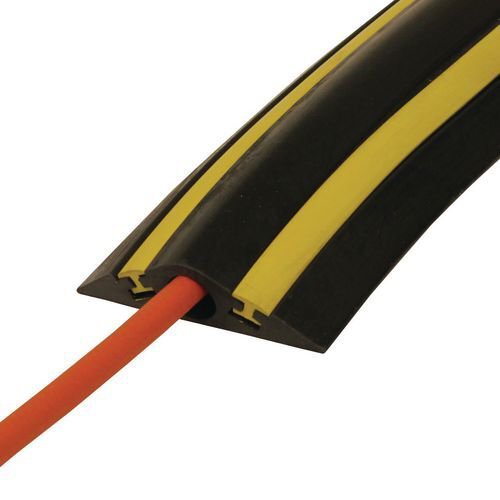 Hi-vis Industrial cable protectors - 1 x 23mm channel Hi-vis Industrial cable protectors - 1 x 23mm channel