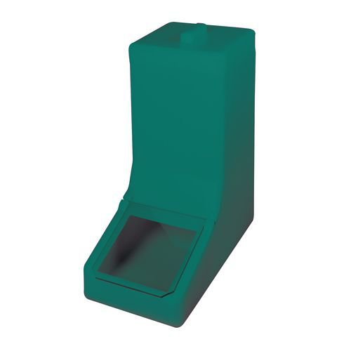 Table top ingredient bins - lid and clear flap Table top ingredient bins - lid and clear flap