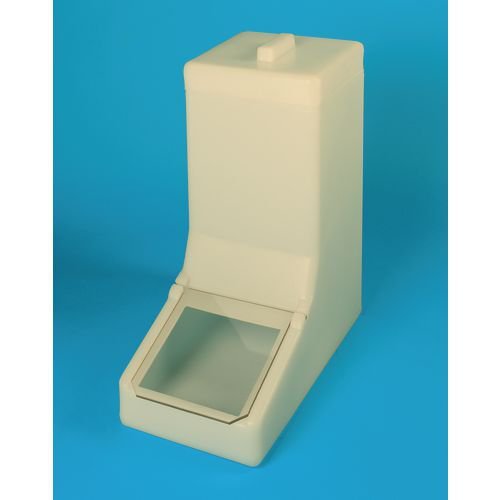Table top ingredient bins - lid and clear flap Table top ingredient bins - lid and clear flap
