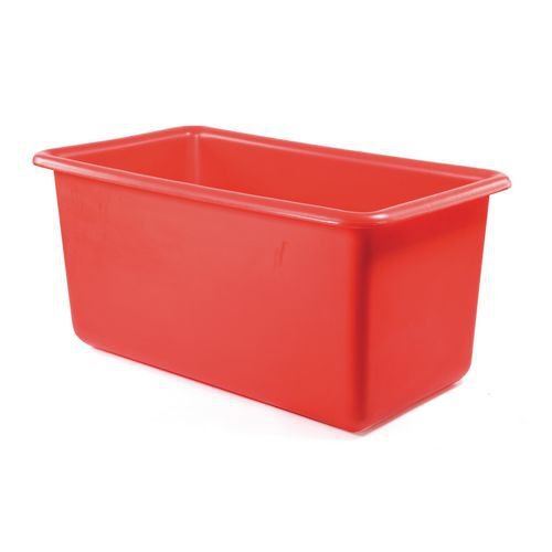 Heavy duty food grade rectangular tank, 455L Green Heavy duty food grade rectangular tank, 455L Green
