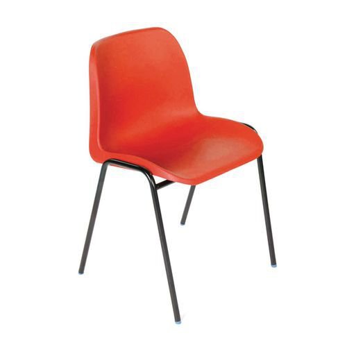 Coloured polypropylene stacking chair Coloured polypropylene stacking chair