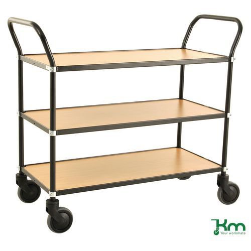 Konga medium duty two & three tier design service trolley Konga medium duty two & three tier design service trolley