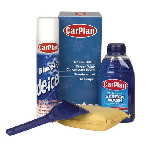 Winter car care essentials kit Winter car care essentials kit