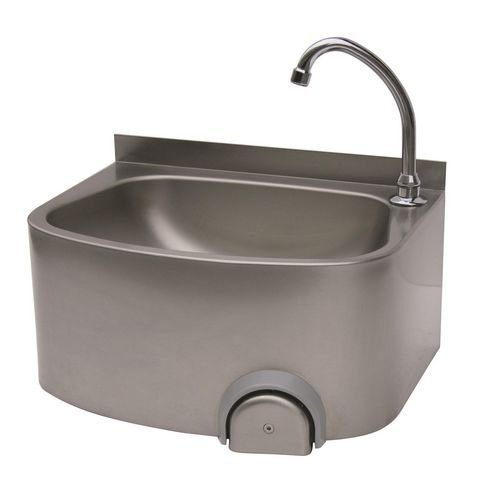 Knee-operated washbasin Knee-operated washbasin