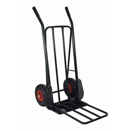 Heavy duty steel fixed and folding toe plate sack truck Heavy duty steel fixed and folding toe plate sack truck