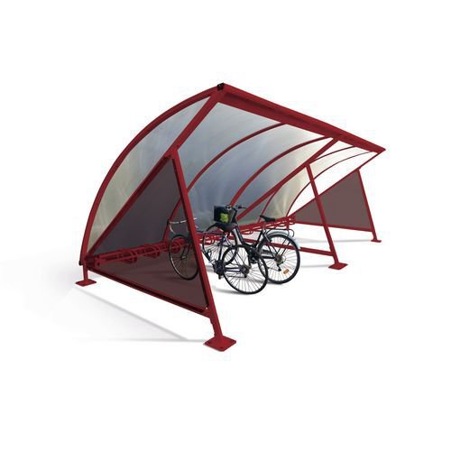 Moonshaped shelter extension unit - Extension bay Moonshaped shelter extension unit - Extension bay