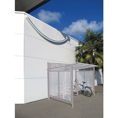 Modern cycle shelter Modern cycle shelter