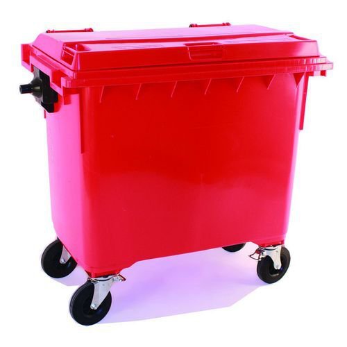 4 Wheeled bin with optional lockable lid - 770L 4 Wheeled bin with optional lockable lid - 770L