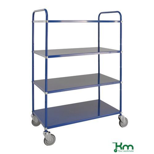 Konga tall reversible steel tray shelf trolleys Konga tall reversible steel tray shelf trolleys