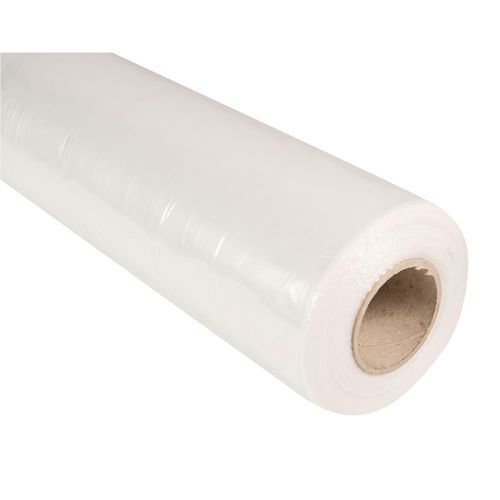 Polythene sheeting - multifold, 25m length, 200 micron, clear Polythene sheeting - multifold, 25m length, 200 micron, clear
