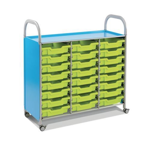 Gratnell Callero mobile tray storage trolleys Gratnell Callero mobile tray storage trolleys