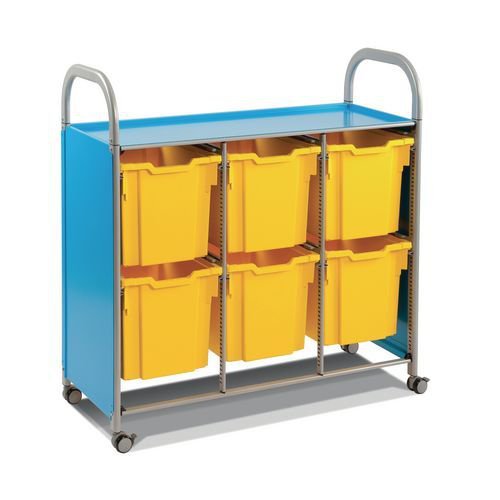 Gratnell Callero mobile tray storage trolleys Gratnell Callero mobile tray storage trolleys