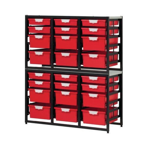 Premium static tray storage racks - A4 size trays Premium static tray storage racks - A4 size trays