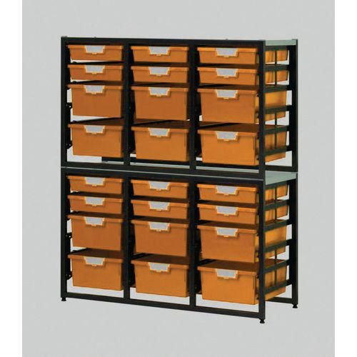 Premium static tray storage racks - A4 size trays Premium static tray storage racks - A4 size trays