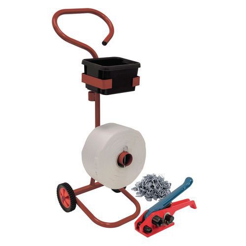 Woven polyester strapping mobile kits - 16mm Woven polyester strapping mobile kits - 16mm