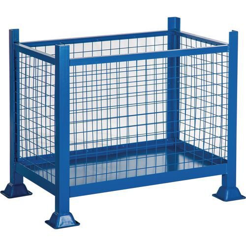 Steel box pallet, 500kg capacity Steel box pallet, 500kg capacity