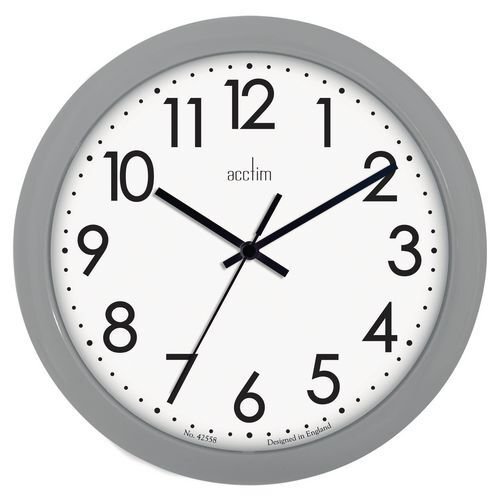 Budget wall clock - 255mm dia. Budget wall clock - 255mm dia.