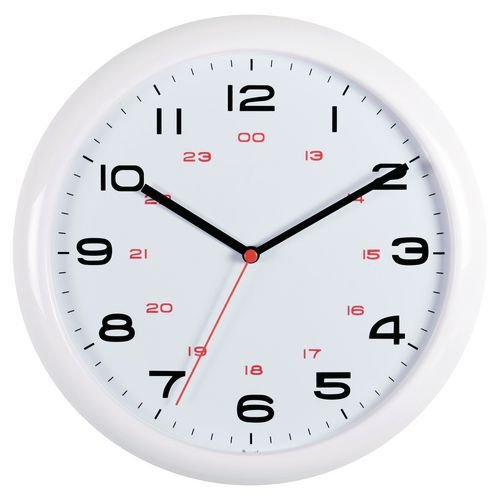 24 hour wall clock - 225mm 24 hour wall clock - 225mm