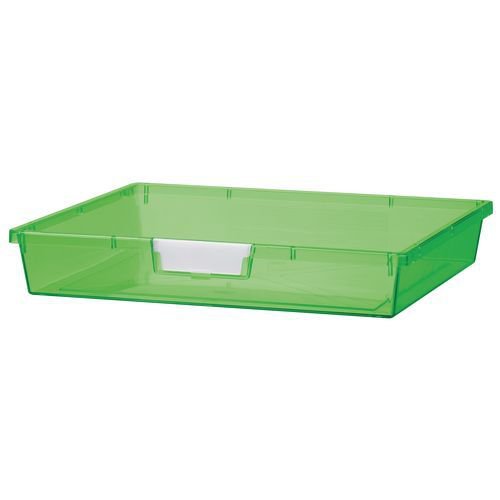 Premium white racks with transparent trays - Additional trays (pack of 10) Premium white racks with transparent trays - Additional trays (pack of 10)