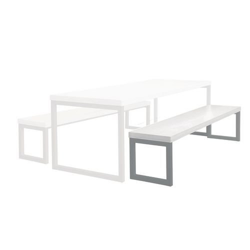 Welded table and bench set Welded table and bench set