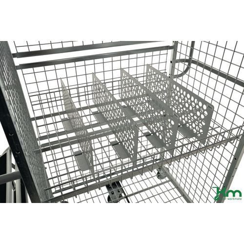 Konga medium duty shelf trolley system - shelf dividers Konga medium duty shelf trolley system - shelf dividers