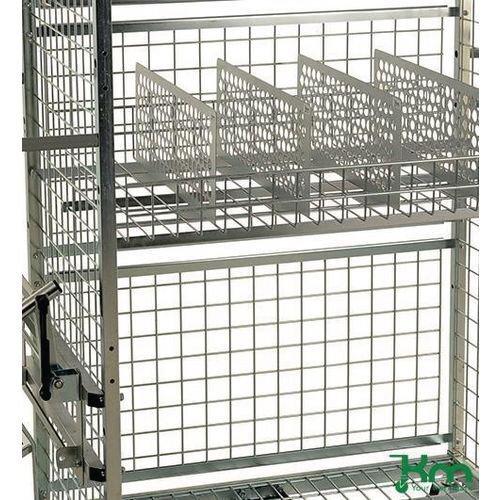 Konga medium duty shelf trolley system - back panel (set of 2) Konga medium duty shelf trolley system - back panel (set of 2)