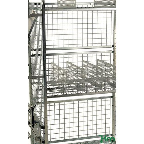 Konga medium duty shelf trolley system - back panel (set of 3) Konga medium duty shelf trolley system - back panel (set of 3)