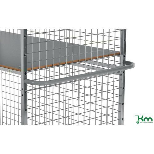Konga heavy duty shelf trolley - horizontal handle Konga heavy duty shelf trolley - horizontal handle