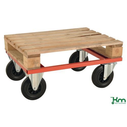Konga half-Euro size pallet dollies Konga half-Euro size pallet dollies