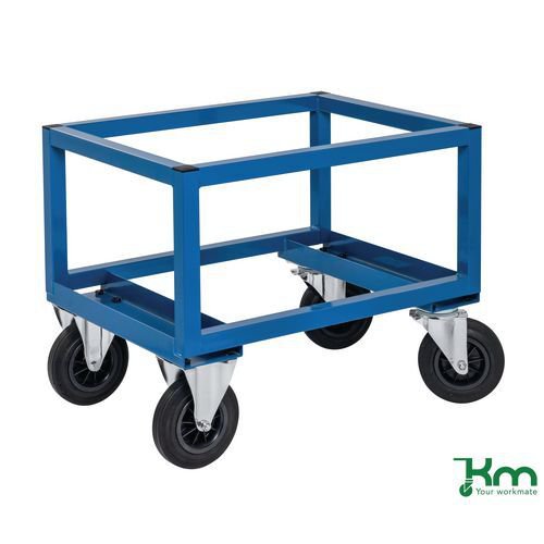 Konga raised pallet dollies - half-Euro pallet size Konga raised pallet dollies - half-Euro pallet size