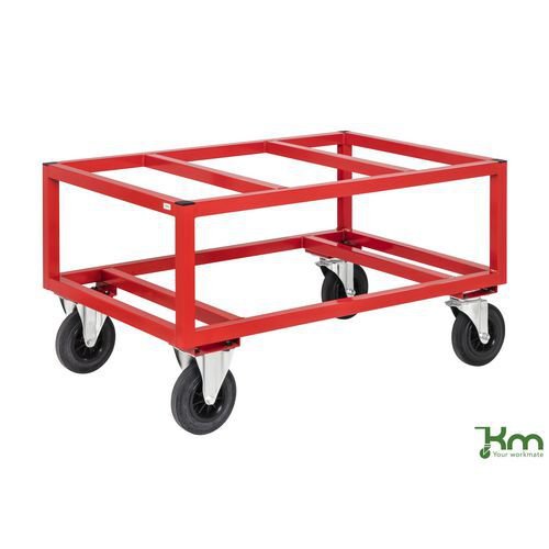 Konga raised pallet dollies - Euro pallet size Konga raised pallet dollies - Euro pallet size