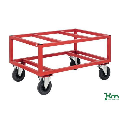 Konga raised pallet dollies - UK pallet size Konga raised pallet dollies - UK pallet size