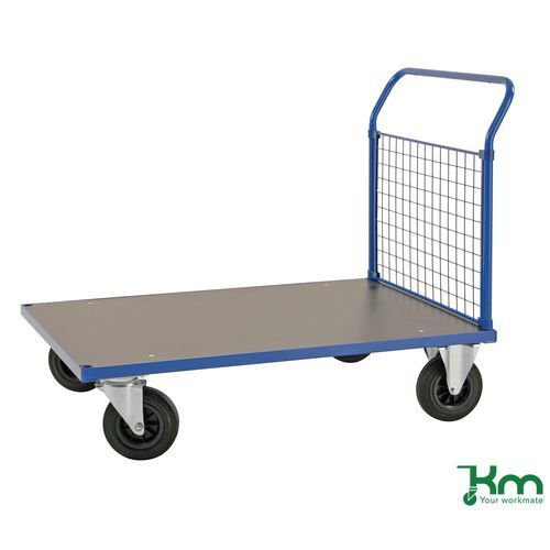 Konga heavy duty platform truck with mesh sides, braked Konga heavy duty platform truck with mesh sides, braked