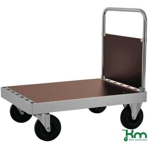Konga extra heavy duty zinc plated single-ended platform truck Konga extra heavy duty zinc plated single-ended platform truck