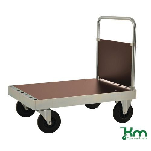 Konga extra heavy duty zinc plated single-ended platform truck Konga extra heavy duty zinc plated single-ended platform truck