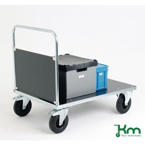 Konga heavy duty zinc plated single-ended platform truck Konga heavy duty zinc plated single-ended platform truck