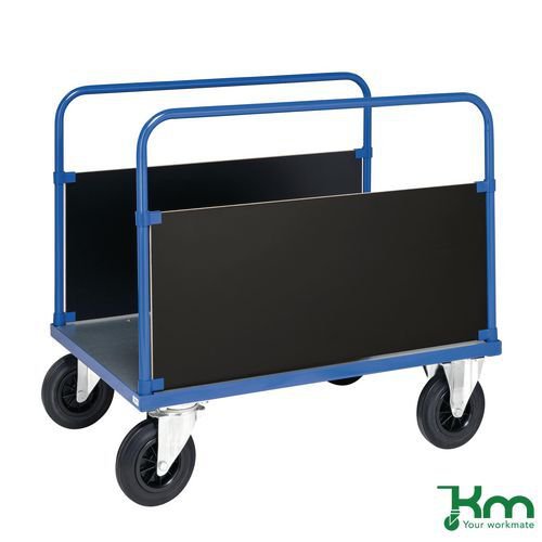 Konga galvanised steel deck platform trucks, double sided Konga galvanised steel deck platform trucks, double sided