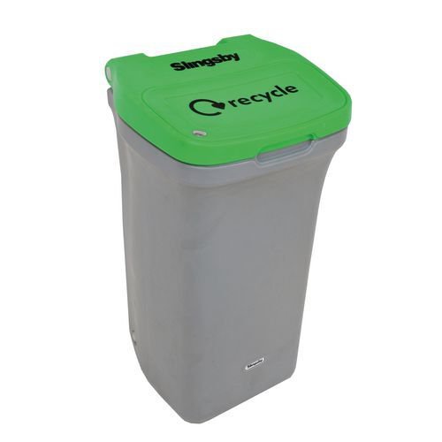 Colour coded recycling wheelie bin Colour coded recycling wheelie bin