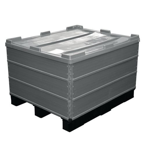 Plastic pallet collar kits - 3 collars Plastic pallet collar kits - 3 collars