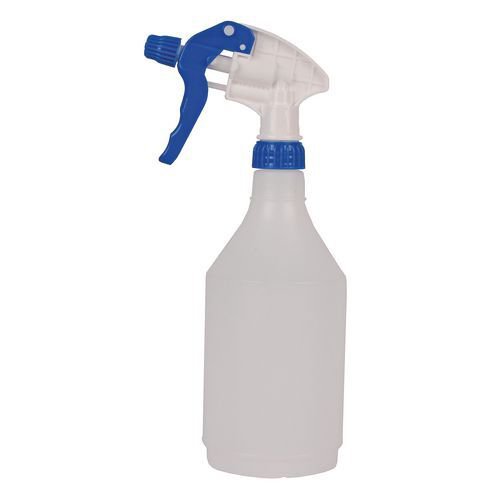 Colour coded trigger spray bottles, 750ml, blue Colour coded trigger spray bottles, 750ml, blue