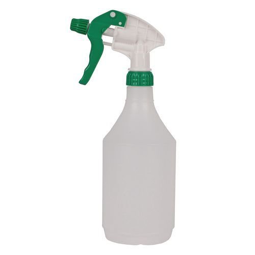 Colour coded trigger spray bottles, 750ml, green Colour coded trigger spray bottles, 750ml, green
