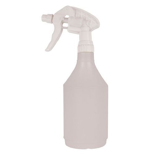 Colour coded trigger spray bottles, 750ml, white Colour coded trigger spray bottles, 750ml, white
