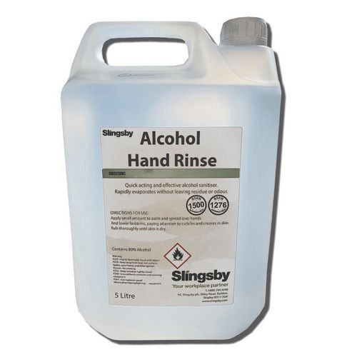 80% Alcohol hand rinse 5L 80% Alcohol hand rinse 5L