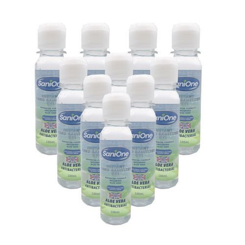 Anti bacterial alcohol hand gel 100ml, 10 pack Anti bacterial alcohol hand gel 100ml, 10 pack
