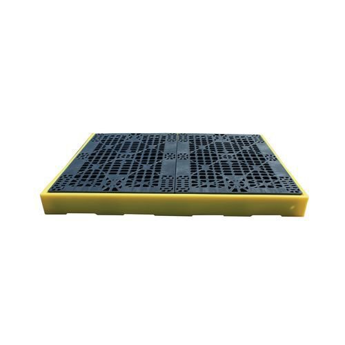 Polyethylene sump pallets - 1 to 4 drum capacity Polyethylene sump pallets - 1 to 4 drum capacity