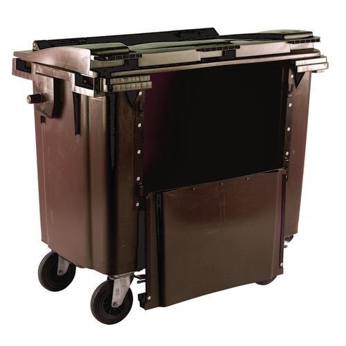 4 wheeled bin with drop down front 4 wheeled bin with drop down front