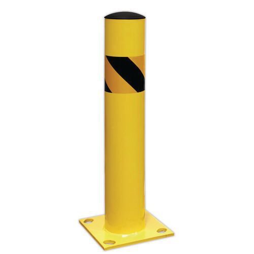 Steel safety bollards Steel safety bollards